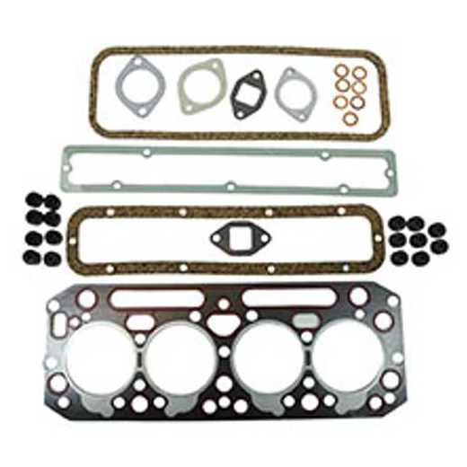 GASKET KIT 4 CYLINDER TOP A4.108 (WITH ASBESTOS SUBSTITUTE CYLINDER HEAD GASKET) 4905483M91