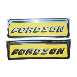 Decal Fordson Yellow and Silver