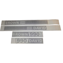 Aufkleber-Kit für David Brown 990