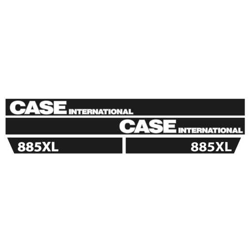 Aufkleber Kit Case International 885XL