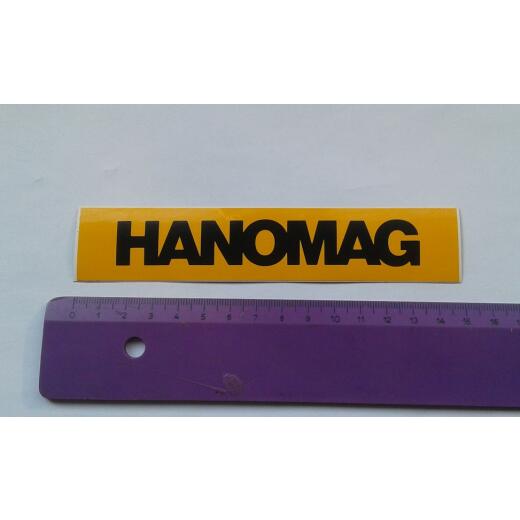 Aufkleber für Hanomag Ref. Teile Nr: 4001568M1