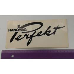 Aufkleber für Hanomag Perfekt Ref. 4003589M1