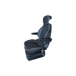Fahrersitz mit Armlehnen, Kopfst&uuml;tze und Gurt Traktorsitz