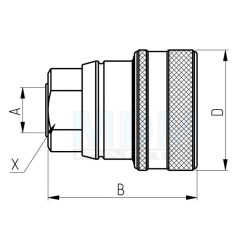 TRAILER BREAK COUPLING