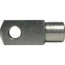 Clevis joint without pin 10x40