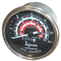 Rev Counter Clock 35 4 Cylinder MPH