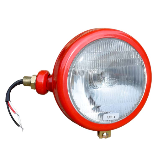 Kopf-Lampen-Rot 35 LH Plain Objektiv
