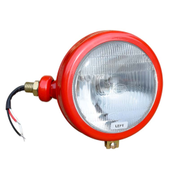 Head Lamp Red 35 LH Plain Lens