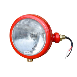 Head Lamp Red 35 RH Plain Lens